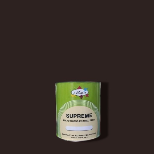 [76052401] SUPREME ENAMEL MAHOGANY 1/4 GAL