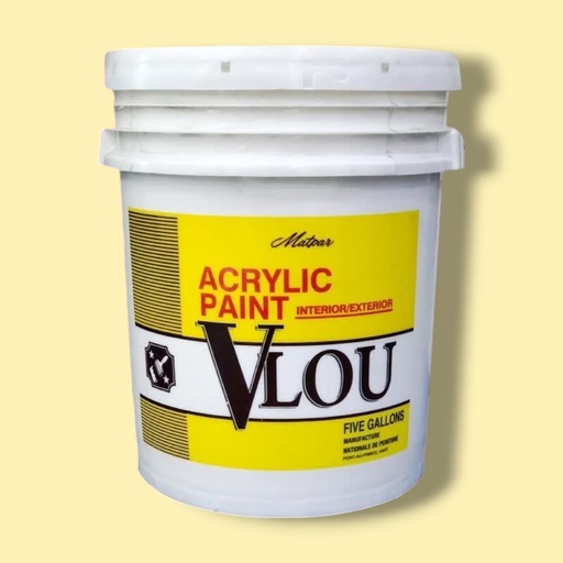 [75062326] VLOU MATPAR CREME - POT/5GAL