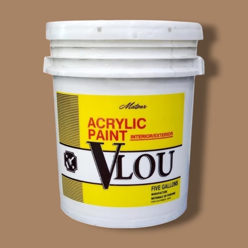 [75062359] VLOU MATPAR SHELL BEIGE - POT/5GAL