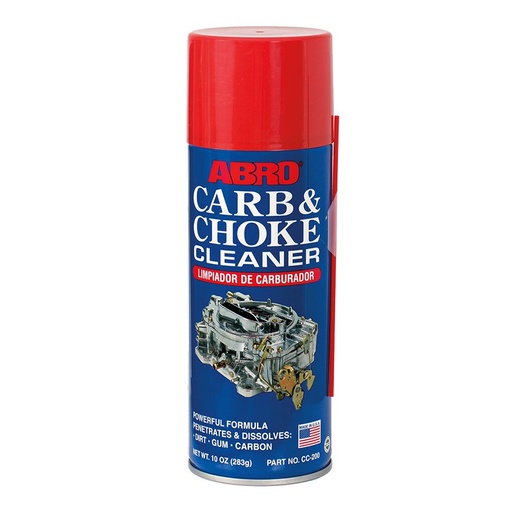 [790920556366] ABRO CARB&CHOKE CLEANER 10 OZ CC-200