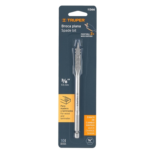 [7501206625118] MECHE BOIS 3/8 TRUPER 11366