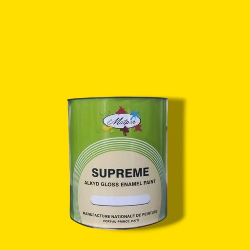 [552200] SUPREME ENAMEL YELLOW GOLD - GALLONS (AZA)