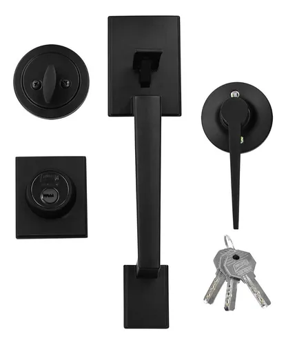 [751299066344] SERRURE ENTREE NOIR PHILLIPS MX6634