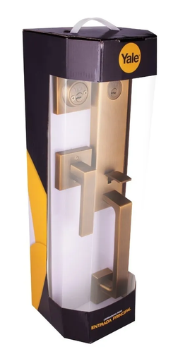 [751299895814] SERRURE ENTREE YALE MATT GOLD MX89581